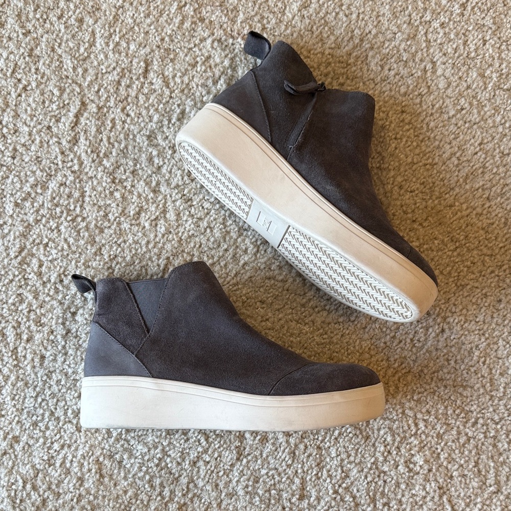 Toms Charcoal High-Top Sneakers